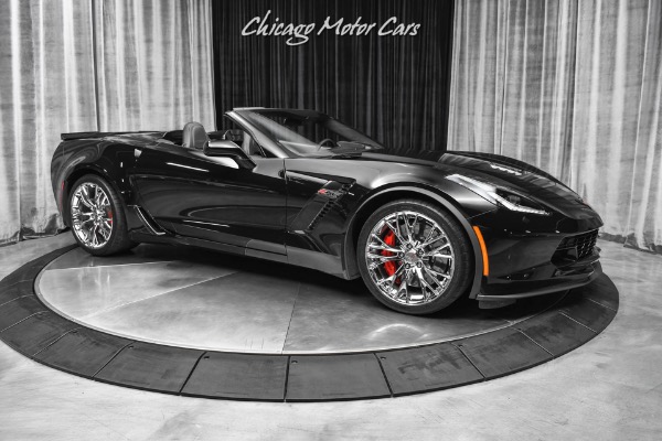 Used 2015 Chevrolet Corvette Z06 Convertible 3LZ 7 Speed MANUAL Polished Wheels 11K Miles for sale Sold at Chicago Motor Cars in West Chicago IL 60185 6