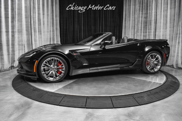 Used 2015 Chevrolet Corvette Z06 Convertible 3LZ 7 Speed MANUAL Polished Wheels 11K Miles for sale Sold at Chicago Motor Cars in West Chicago IL 60185 1