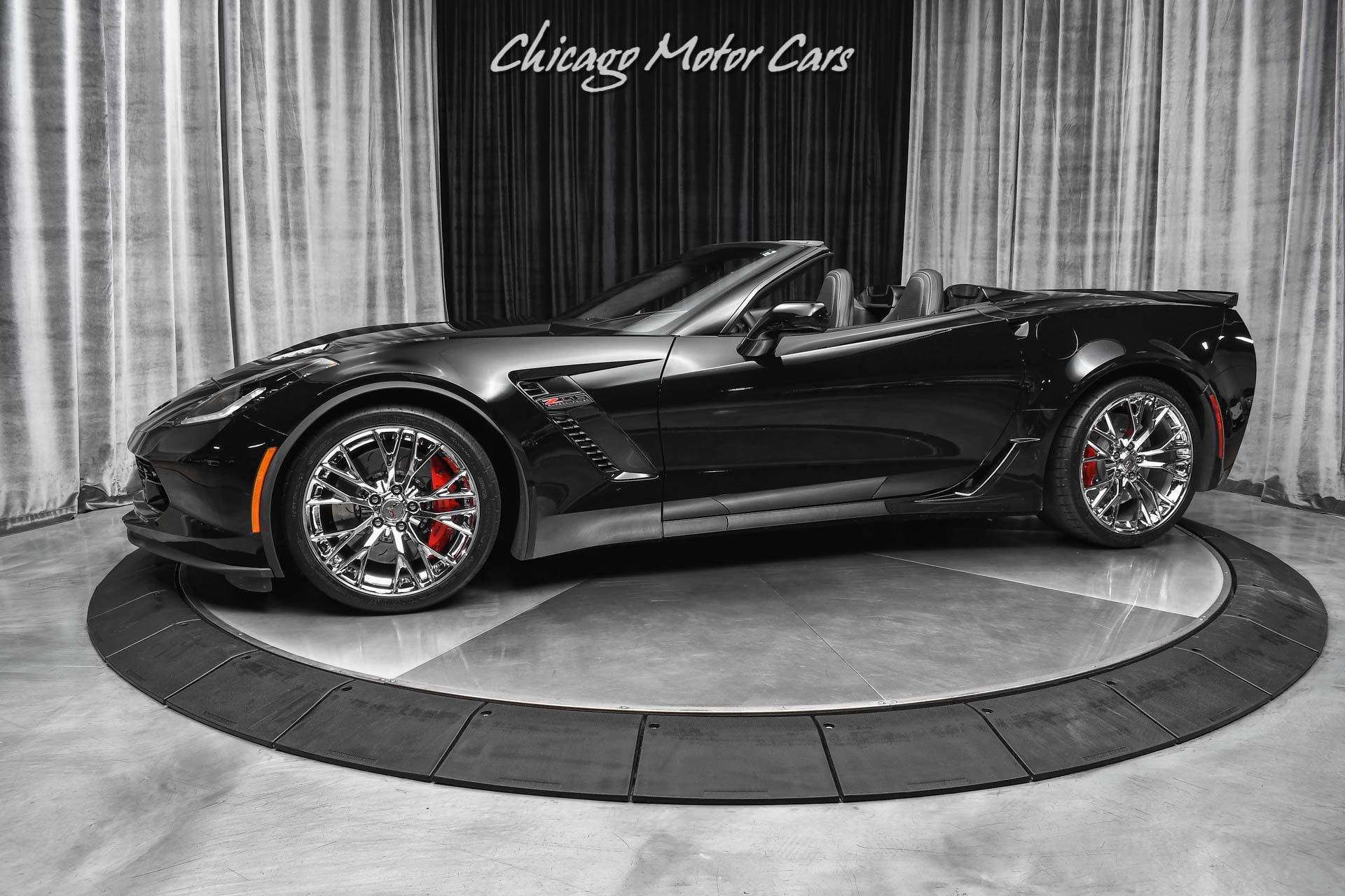 Used 2015 Chevrolet Corvette Z06 Convertible 3LZ 7 Speed MANUAL Polished Wheels 11K Miles for sale Sold at Chicago Motor Cars in West Chicago IL 60185 1