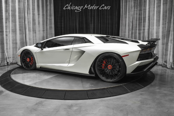 Used 2018 Lamborghini Aventador LP740-4 S RARE Balloon White Pearl Effect! TONS of Carbon! FULL PPF! LOADED for sale Sold at Chicago Motor Cars in West Chicago IL 60185 3