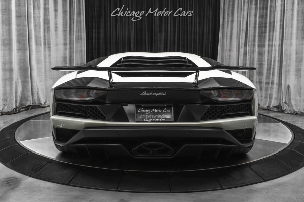 Used 2018 Lamborghini Aventador LP740-4 S RARE Balloon White Pearl Effect! TONS of Carbon! FULL PPF! LOADED for sale Sold at Chicago Motor Cars in West Chicago IL 60185 4