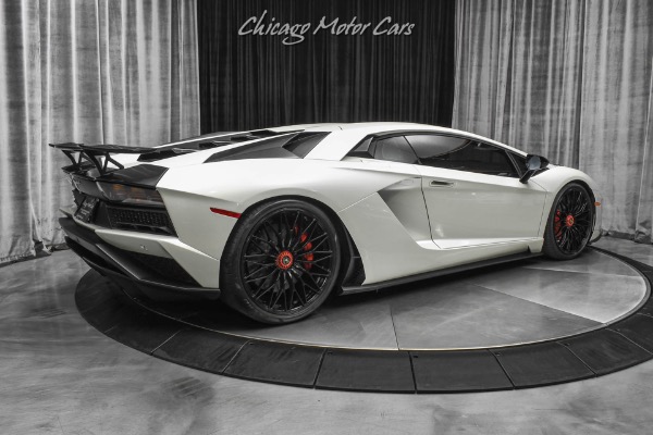 Used 2018 Lamborghini Aventador LP740-4 S RARE Balloon White Pearl Effect! TONS of Carbon! FULL PPF! LOADED for sale Sold at Chicago Motor Cars in West Chicago IL 60185 5
