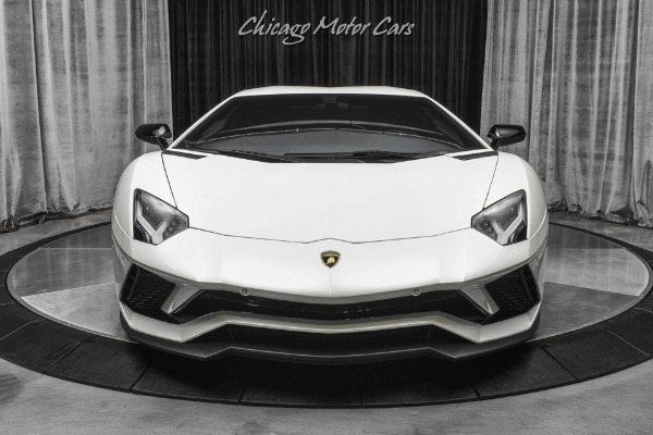 Used-2018-Lamborghini-Aventador-LP740-4-S-RARE-Balloon-White-Pearl-Effect-TONS-of-Carbon-FULL-PPF-LOADED