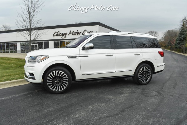 Used 2019 Lincoln Navigator Black Label 4X4 SUV! Rear Seat Entertainment! Super Luxurious 3-Row SUV! for sale Sold at Chicago Motor Cars in West Chicago IL 60185 1