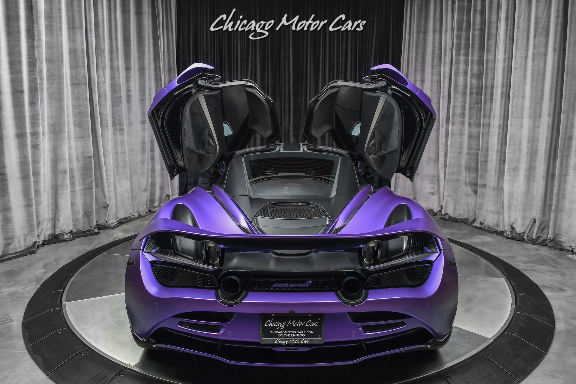 Used-2019-McLaren-720S-Performance-Coupe-Special-Onyx-Black-LOW-Miles-FULL-PPF-LOADED