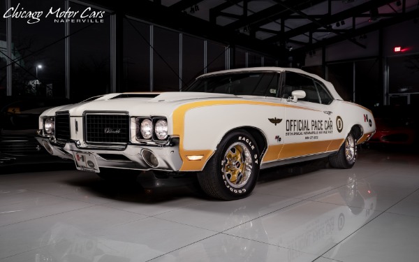 Used 1972 Oldsmobile Hurst/Olds Convertible Car #11 of 54 Indy 500 Festival Pace Cars! MCACN Gold Winner! for sale Sold at Chicago Motor Cars in West Chicago IL 60185 2