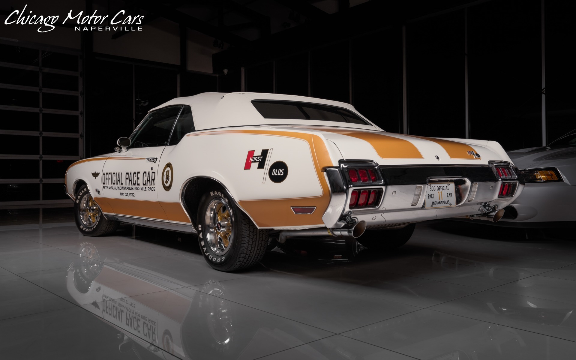 Used-1972-Oldsmobile-Convertible-HurstOlds-Car--11-of-54-Indy-500-Festival-Pace-Cars-MCACN-Gold-Winner
