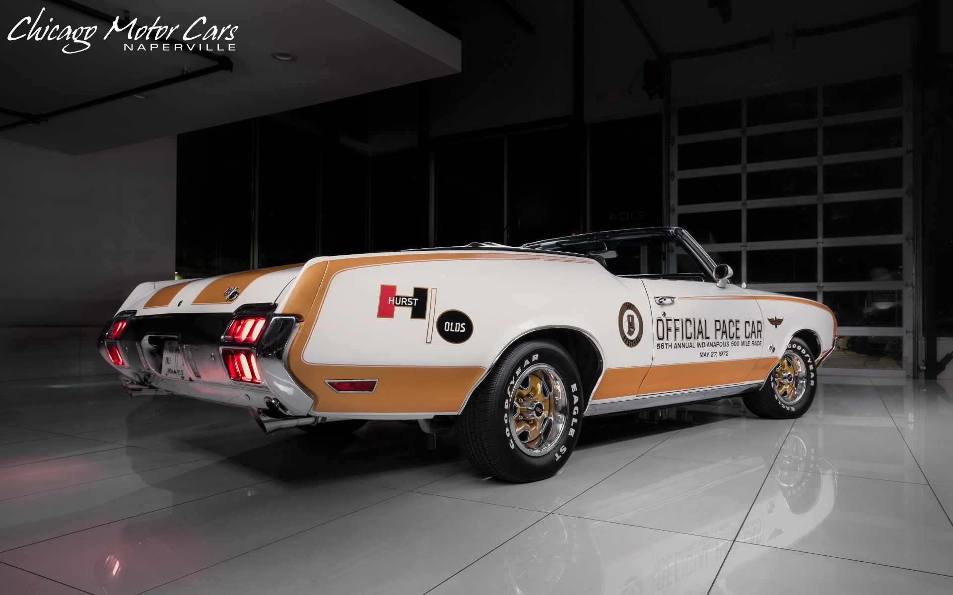 Used-1972-Oldsmobile-HurstOlds-Convertible-Car--11-of-54-Indy-500-Festival-Pace-Cars-MCACN-Gold-Winner