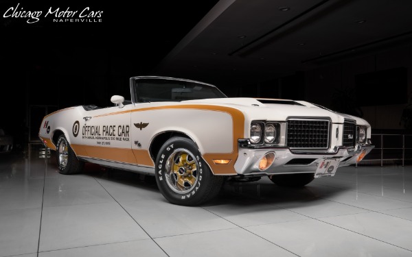 Used 1972 Oldsmobile Hurst/Olds Convertible Car #11 of 54 Indy 500 Festival Pace Cars! MCACN Gold Winner! for sale Sold at Chicago Motor Cars in West Chicago IL 60185 1