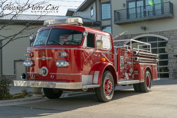 Used 1963 AMERICAN LAFRANCE 28 FIRETRUCK Detroit Diesel! Serviced! New Tires! Custom Flame Thrower! for sale Sold at Chicago Motor Cars in West Chicago IL 60185 1