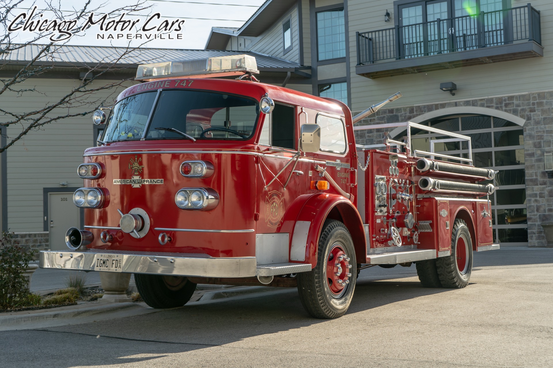 Used-1963-AMERICAN-LAFRANCE-28-FIRETRUCK-Detroit-Diesel-Serviced-New-Tires-Custom-Flame-Thrower