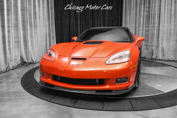 Used 2011 Chevrolet Corvette ZR1 3ZR RARE INFERNO ORANGE! 860RWHP! ONLY 9K MILES! for sale Sold at Chicago Motor Cars in West Chicago IL 60185 2