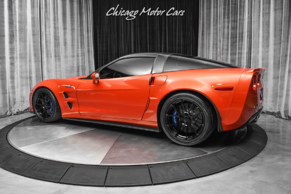 Used 2011 Chevrolet Corvette ZR1 3ZR RARE INFERNO ORANGE! 860RWHP! ONLY 9K MILES! for sale Sold at Chicago Motor Cars in West Chicago IL 60185 3