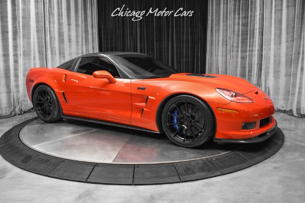 Used 2011 Chevrolet Corvette ZR1 3ZR RARE INFERNO ORANGE! 860RWHP! ONLY 9K MILES! for sale Sold at Chicago Motor Cars in West Chicago IL 60185 6