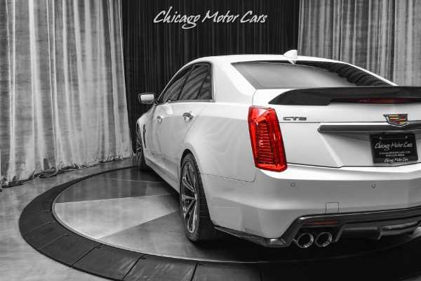 Used-2016-Cadillac-CTS-V-Sedan-Crystal-White-Tricoat-Carbon-Fiber-Pack-Luxury-Pack-LOADED