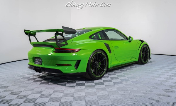 Used 2019 Porsche 911 GT3 RS Coupe Lizard Green! Sport Chrono Pack! Front Lift! LOADED for sale Sold at Chicago Motor Cars in West Chicago IL 60185 3