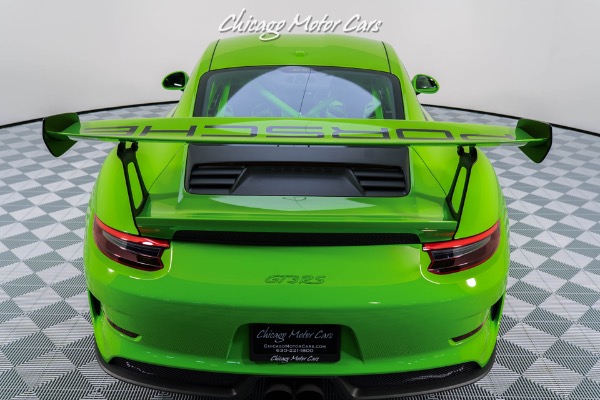 Used 2019 Porsche 911 GT3 RS Coupe Lizard Green! Sport Chrono Pack! Front Lift! LOADED for sale Sold at Chicago Motor Cars in West Chicago IL 60185 5