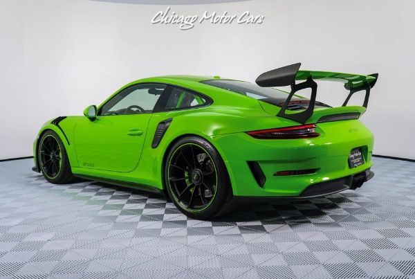 Used 2019 Porsche 911 GT3 RS Coupe Lizard Green! Sport Chrono Pack! Front Lift! LOADED for sale Sold at Chicago Motor Cars in West Chicago IL 60185 6
