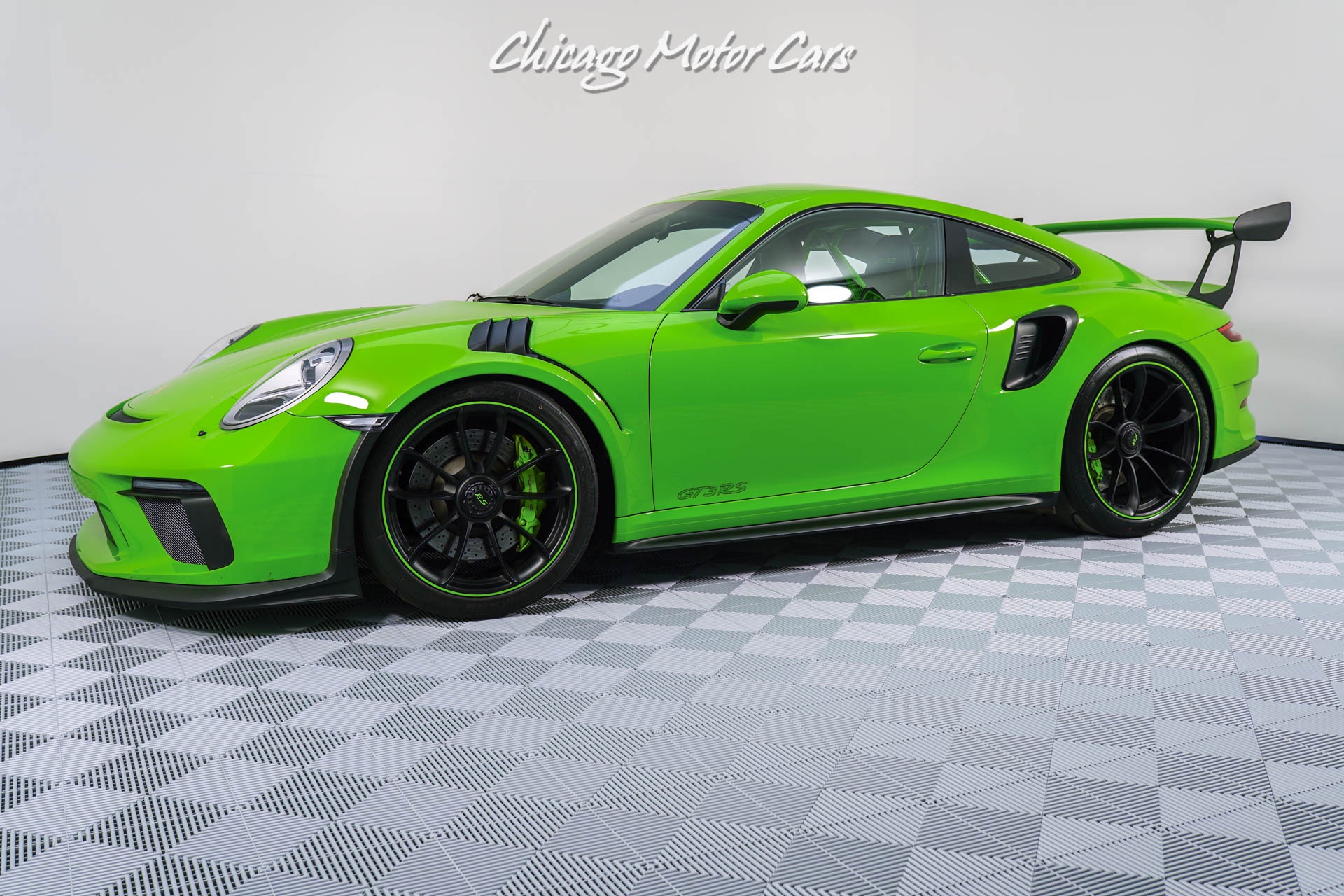 Used-2019-Porsche-911-GT3-RS-Coupe-Lizard-Green-Sport-Chrono-Pack-Front-Lift-LOADED