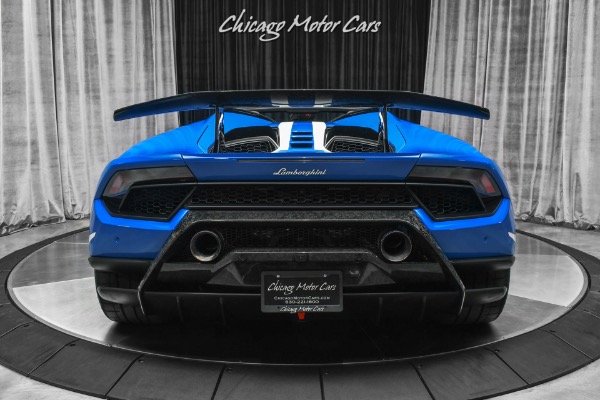 Used 2019 Lamborghini Huracan LP 640-4 Performante Spyder AD PERSONAM! Incredible Spec! HUGE MSRP! for sale Sold at Chicago Motor Cars in West Chicago IL 60185 4