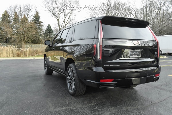 Used-2022-Cadillac-Escalade-ESV-Sport-Platinum-Diesel-4WD-SUV-ONLY-200-Miles-Rear-Entertainment-LOADED