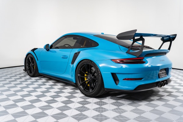 Used 2019 Porsche 911 GT3 RS Coupe Super RARE Miami Blue! Front Lift! LOW Miles! LOADED! for sale Sold at Chicago Motor Cars in West Chicago IL 60185 2