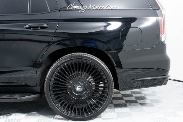 Used 2021 Cadillac Escalade Sport 26 Inch Forgiato Wheels! Rear Seat Entertainment! Loaded! for sale Sold at Chicago Motor Cars in West Chicago IL 60185 4