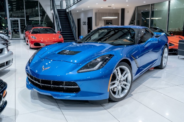Used 2015 Chevrolet Corvette Stingray Z51 Coupe 3LT! Magnetic Ride Control! Laguna Blue! Low Miles! for sale Sold at Chicago Motor Cars in West Chicago IL 60185 3