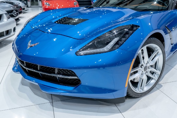 Used 2015 Chevrolet Corvette Stingray Z51 Coupe 3LT! Magnetic Ride Control! Laguna Blue! Low Miles! for sale Sold at Chicago Motor Cars in West Chicago IL 60185 4