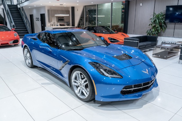 Used 2015 Chevrolet Corvette Stingray Z51 Coupe 3LT! Magnetic Ride Control! Laguna Blue! Low Miles! for sale Sold at Chicago Motor Cars in West Chicago IL 60185 5