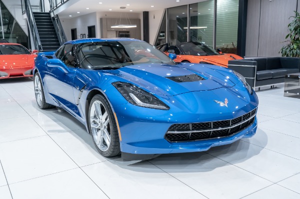 Used 2015 Chevrolet Corvette Stingray Z51 Coupe 3LT! Magnetic Ride Control! Laguna Blue! Low Miles! for sale Sold at Chicago Motor Cars in West Chicago IL 60185 6