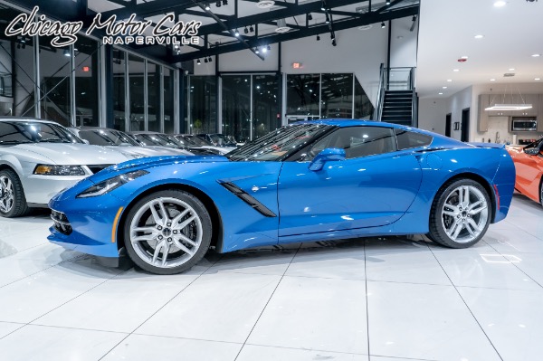 Used 2015 Chevrolet Corvette Stingray Z51 Coupe 3LT! Magnetic Ride Control! Laguna Blue! Low Miles! for sale Sold at Chicago Motor Cars in West Chicago IL 60185 1