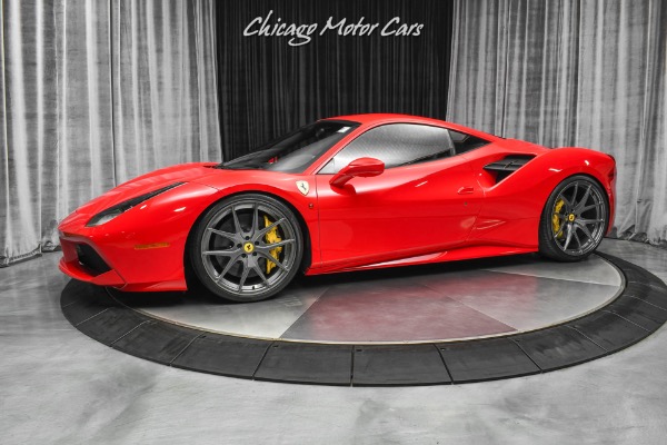 Used 2016 Ferrari 488 GTB Coupe 6800 Miles! Over $50k+ in Upgrades! Front Lift Carbon Fiber! for sale Sold at Chicago Motor Cars in West Chicago IL 60185 1
