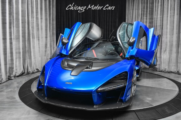 Used 2019 McLaren Senna Coupe ULTRA RARE Only 1685 Miles MSO Options Carbon Fiber Serviced PPF for sale Sold at Chicago Motor Cars in West Chicago IL 60185 2