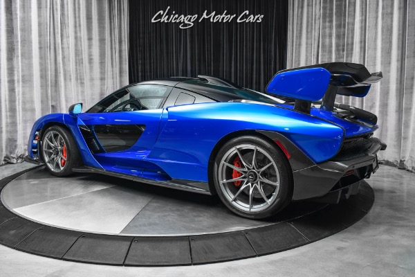 Used 2019 McLaren Senna Coupe ULTRA RARE Only 1685 Miles MSO Options Carbon Fiber Serviced PPF for sale Sold at Chicago Motor Cars in West Chicago IL 60185 3