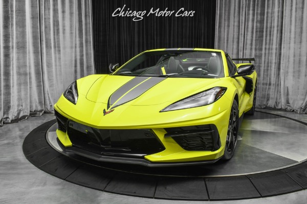Used 2022 Chevrolet Corvette Stingray C8.R 3LT Convertible with Z51! ONLY 4 Miles! LOADED! RARE! for sale Sold at Chicago Motor Cars in West Chicago IL 60185 2