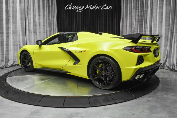 Used 2022 Chevrolet Corvette Stingray C8.R 3LT Convertible with Z51! ONLY 4 Miles! LOADED! RARE! for sale Sold at Chicago Motor Cars in West Chicago IL 60185 3