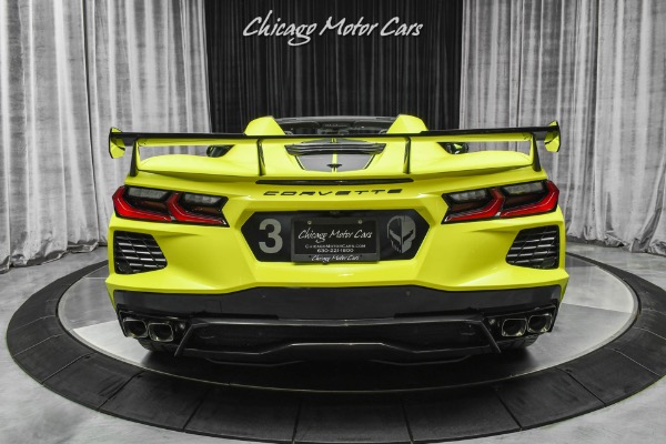 Used 2022 Chevrolet Corvette Stingray C8.R 3LT Convertible with Z51! ONLY 4 Miles! LOADED! RARE! for sale Sold at Chicago Motor Cars in West Chicago IL 60185 4
