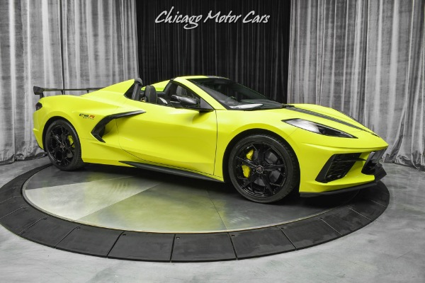 Used 2022 Chevrolet Corvette Stingray C8.R 3LT Convertible with Z51! ONLY 4 Miles! LOADED! RARE! for sale Sold at Chicago Motor Cars in West Chicago IL 60185 6