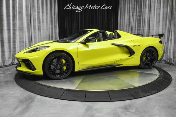 Used 2022 Chevrolet Corvette Stingray C8.R 3LT Convertible with Z51! ONLY 4 Miles! LOADED! RARE! for sale Sold at Chicago Motor Cars in West Chicago IL 60185 1