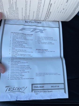 Used 2017 Ford F-250 Super Duty TUSCANY FTX PACKAGE! HUGE MSRP! for sale Sold at Chicago Motor Cars in West Chicago IL 60185 2