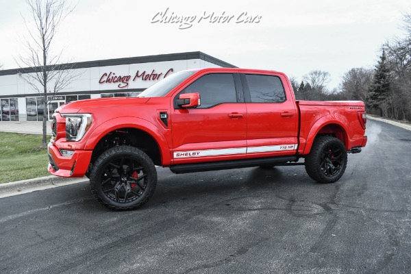 Used 2021 Ford F-150 4X4 Supercrew Lariat! Shelby 775HP! ONLY 1,423 Miles! SUPER RARE! LOADED! for sale Sold at Chicago Motor Cars in West Chicago IL 60185 1