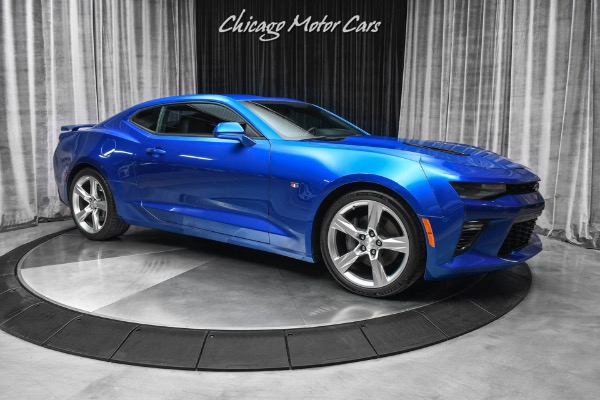 Used 2017 Chevrolet Camaro SS Coupe with 2SS! Hyper Blue Metallic! 8-Speed Auto! for sale Sold at Chicago Motor Cars in West Chicago IL 60185 6
