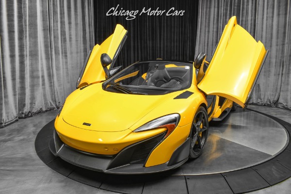 Used 2016 McLaren 675LT Spider Convertible HUGE MSRP! SUPER RARE! MSO Options! FULL PPF for sale Sold at Chicago Motor Cars in West Chicago IL 60185 2