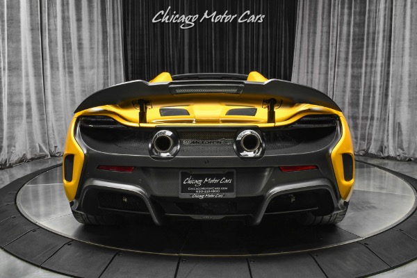 Used 2016 McLaren 675LT Spider Convertible HUGE MSRP! SUPER RARE! MSO Options! FULL PPF for sale Sold at Chicago Motor Cars in West Chicago IL 60185 4