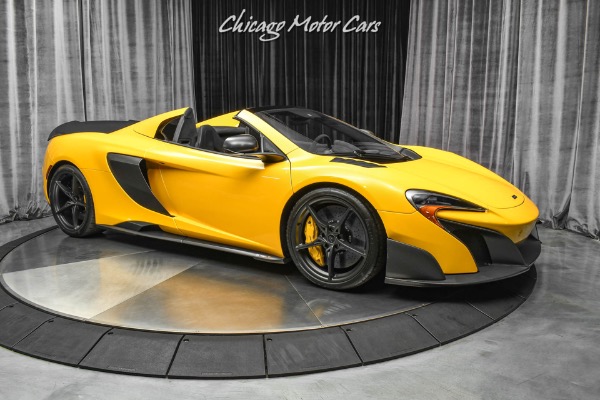 Used 2016 McLaren 675LT Spider Convertible HUGE MSRP! SUPER RARE! MSO Options! FULL PPF for sale Sold at Chicago Motor Cars in West Chicago IL 60185 6