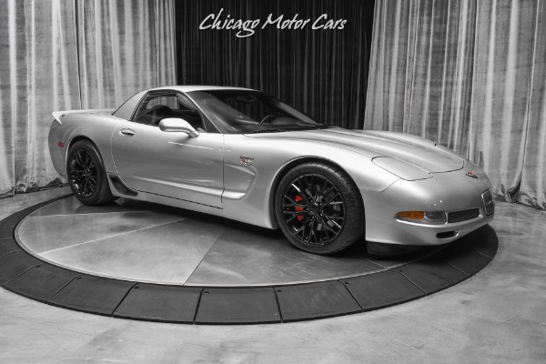 Used 2004 Chevrolet Corvette Z06 Coupe 6-Speed Manual! ONLY 9K Miles! TWIN-TURBO 408CI 900+ HP! for sale Sold at Chicago Motor Cars in West Chicago IL 60185 6