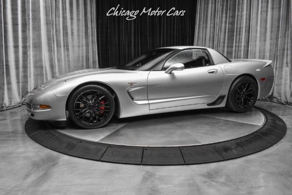 Used 2004 Chevrolet Corvette Z06 Coupe 6-Speed Manual! ONLY 9K Miles! TWIN-TURBO 408CI 900+ HP! for sale Sold at Chicago Motor Cars in West Chicago IL 60185 1