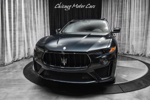 Used 2019 Maserati Levante GTS SUV Nero Ribelle Mica! ONLY 4K Miles! Carbon Fiber! Super Luxurious! for sale Sold at Chicago Motor Cars in West Chicago IL 60185 2