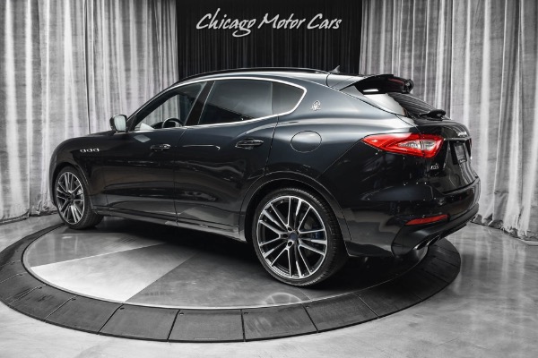 Used 2019 Maserati Levante GTS SUV Nero Ribelle Mica! ONLY 4K Miles! Carbon Fiber! Super Luxurious! for sale Sold at Chicago Motor Cars in West Chicago IL 60185 3